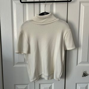 ZARA shirt sleeve turtleneck top